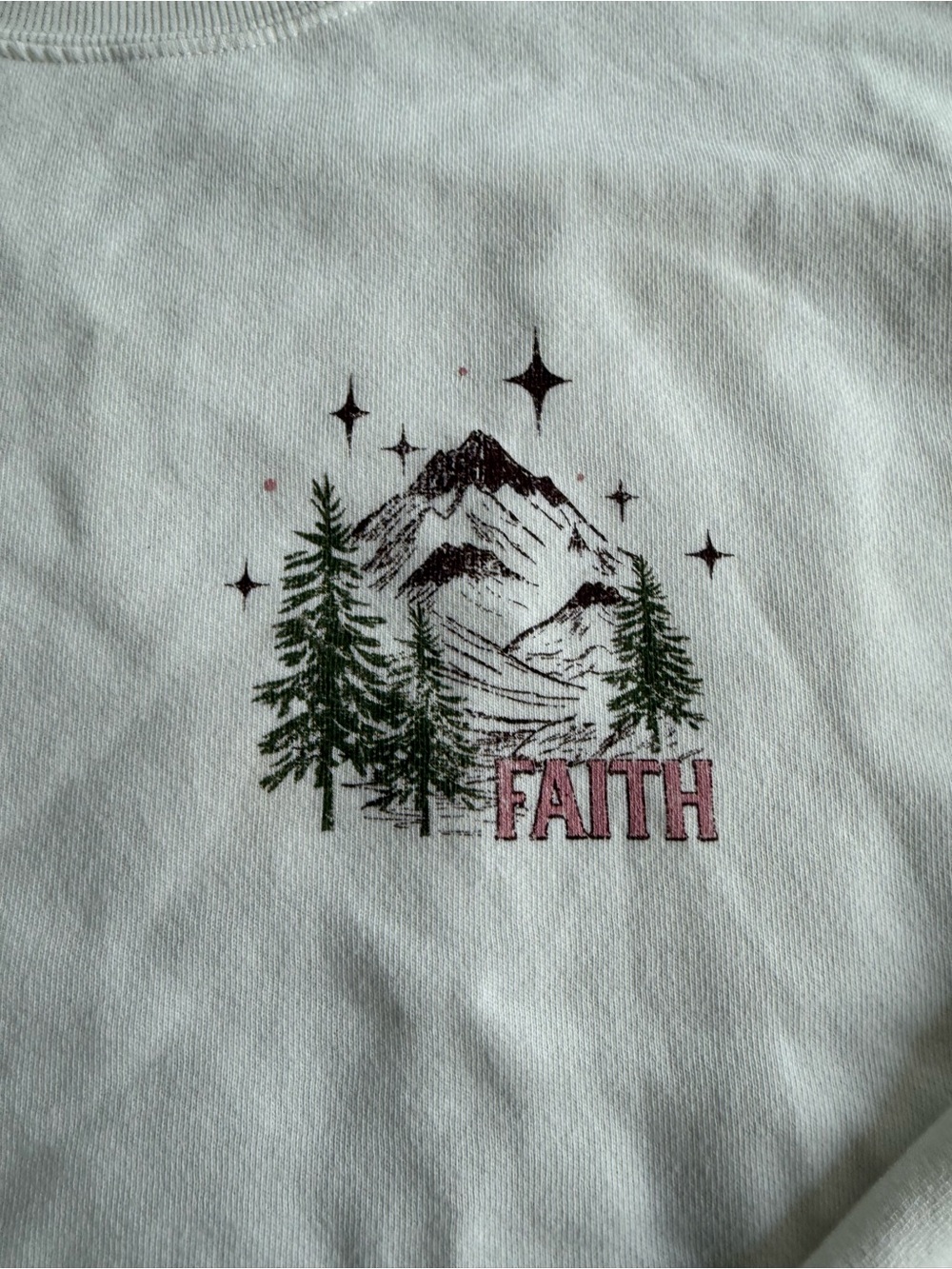 Women’s Altard’d State Faith over fear crewneck sweatshirt XS - Picture 2 of 9